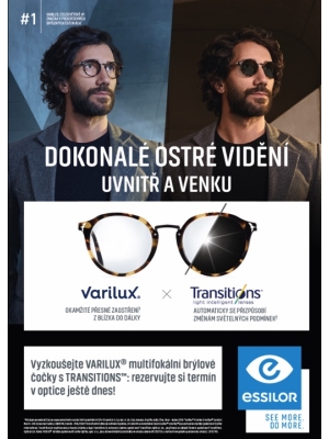 Multifokální brýlové čočky Essilor Varilux Max 1,67 Sapphire HR